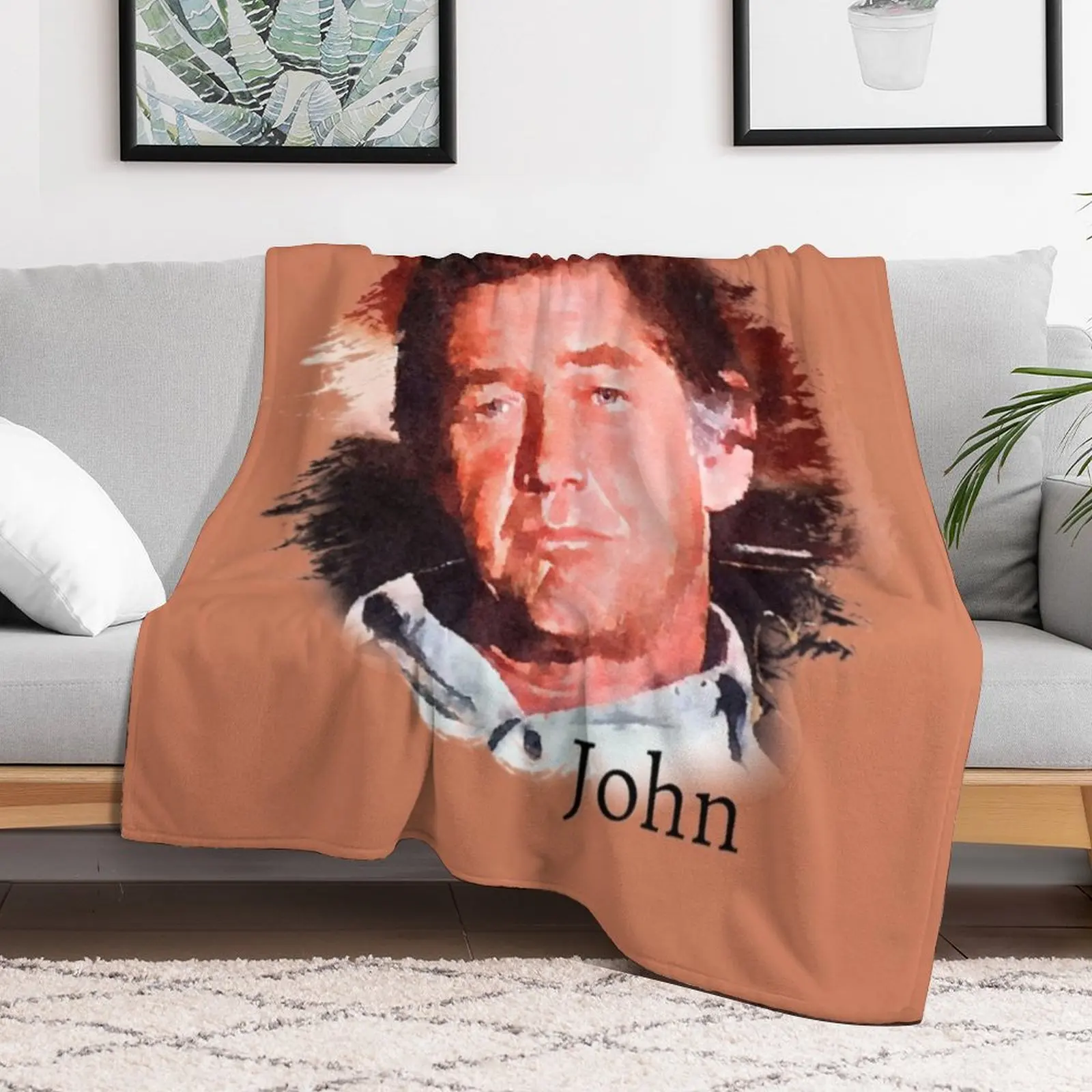 John Walton Throw Blanket Cute Luxury Designer Blankets