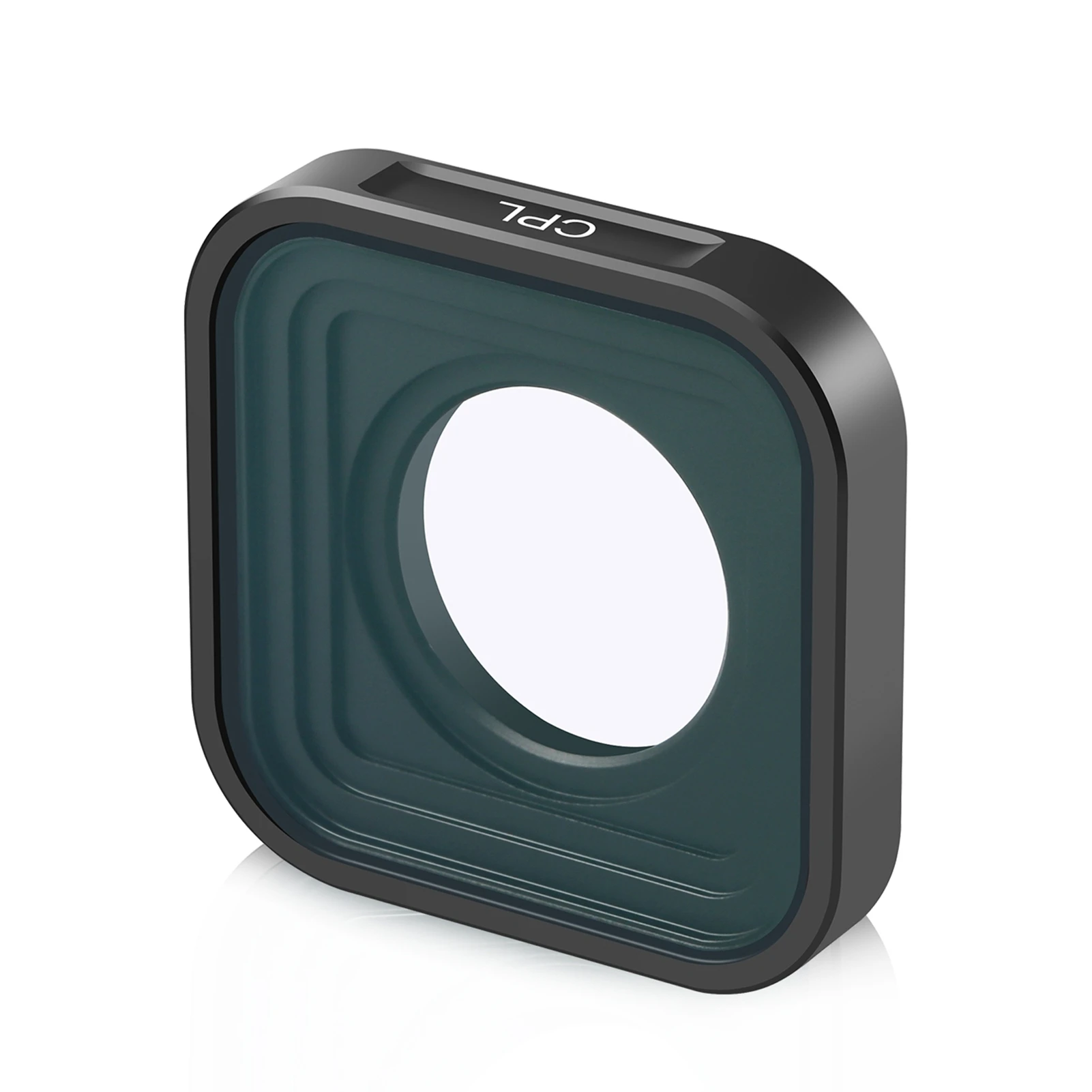 CPL-filter, optisch, aluminiumlegering, meervoudig gecoat, voor camera, gepolariseerd filter.