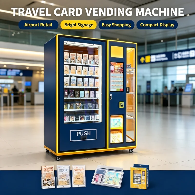 TCG Card Vending Machine Blind Box Automatic Retail Unit Interactive Entertainment Collectible Card Gift for Theme Park Zone