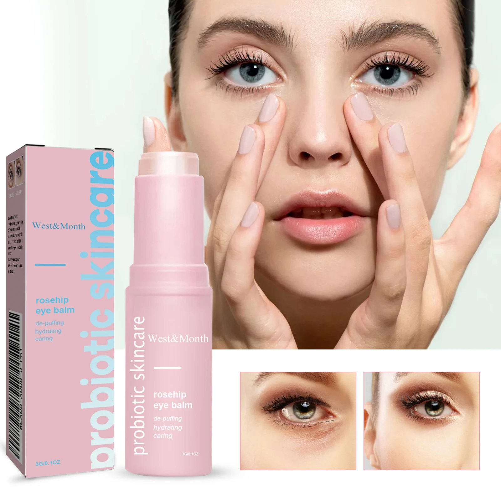 Retinol Eye Cream Stick Get Rid Of Puffy Dark Circles Eye Bags Lifting Moisturizing Health Repairing Smoothing Eyes Skin Care