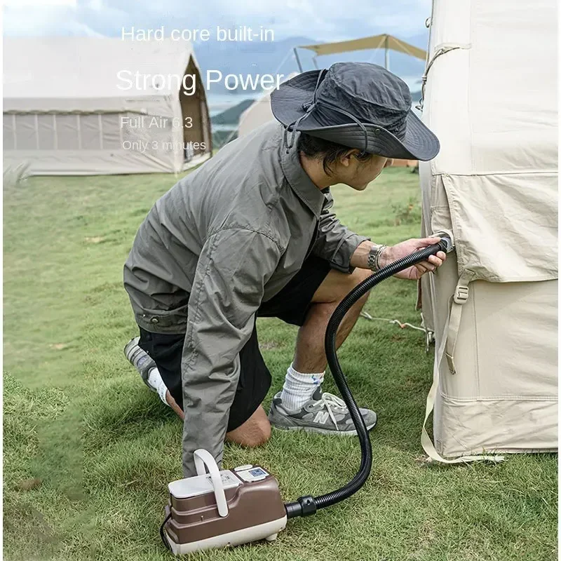Portable 220vInflatable Pump Outdoor Camping Tent Inflatable Mattress High Power Car Electric Air Pump