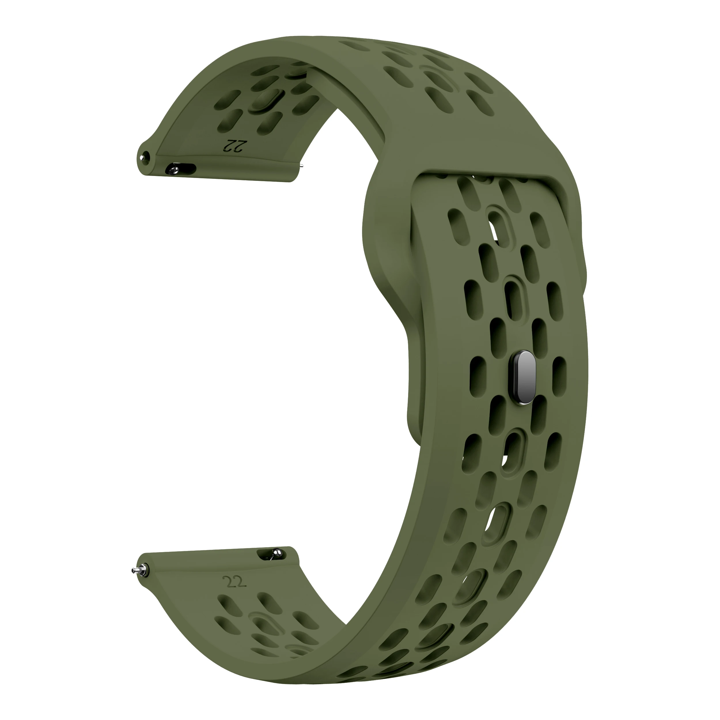 18mm 20mm 22mm Armband für Samsung Galaxy Watch 7 6 5 4 5Pro Classic Silikonband für Huawei Watch GT6 Pro 46mm GT4/3Pro Armband
