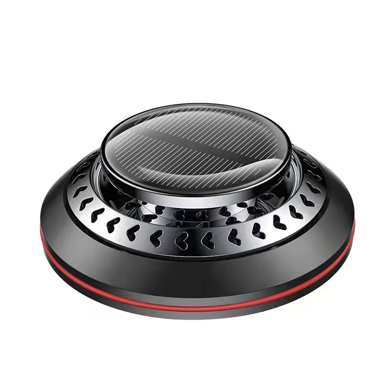 

New Car Fragrance Vehicle Air Freshener Automatic Rotation Car Aroma Diffuser for Essential Oils Car Perfume Odor Remover Solar
