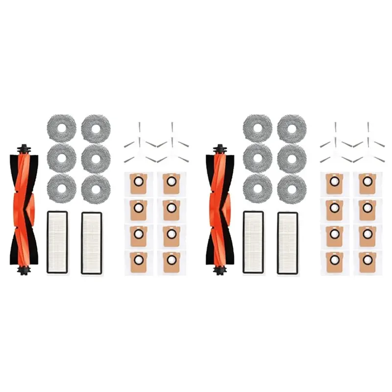 

PZHI-2 Set For Xiaomi Robot Vacuum X20+/ X20 Plus Accessories Dust Bag Mop Cloth Main Side Brush Hepa Filter