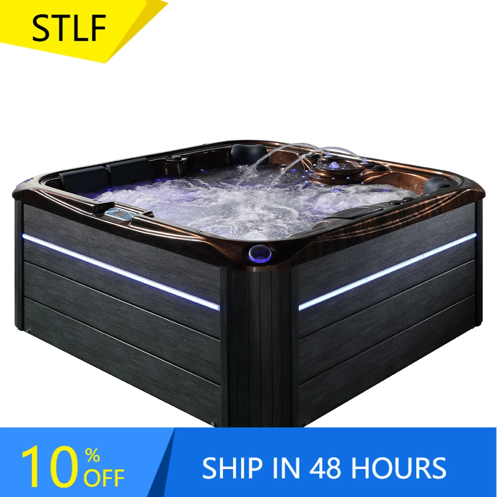 

STLFBathtub Whirlpool Massage HotTubSpa Outdoor Jaccuzzi Pools Jaccuzi Hot Tube Spa Free Standing Bath Tub Massage Outdoor