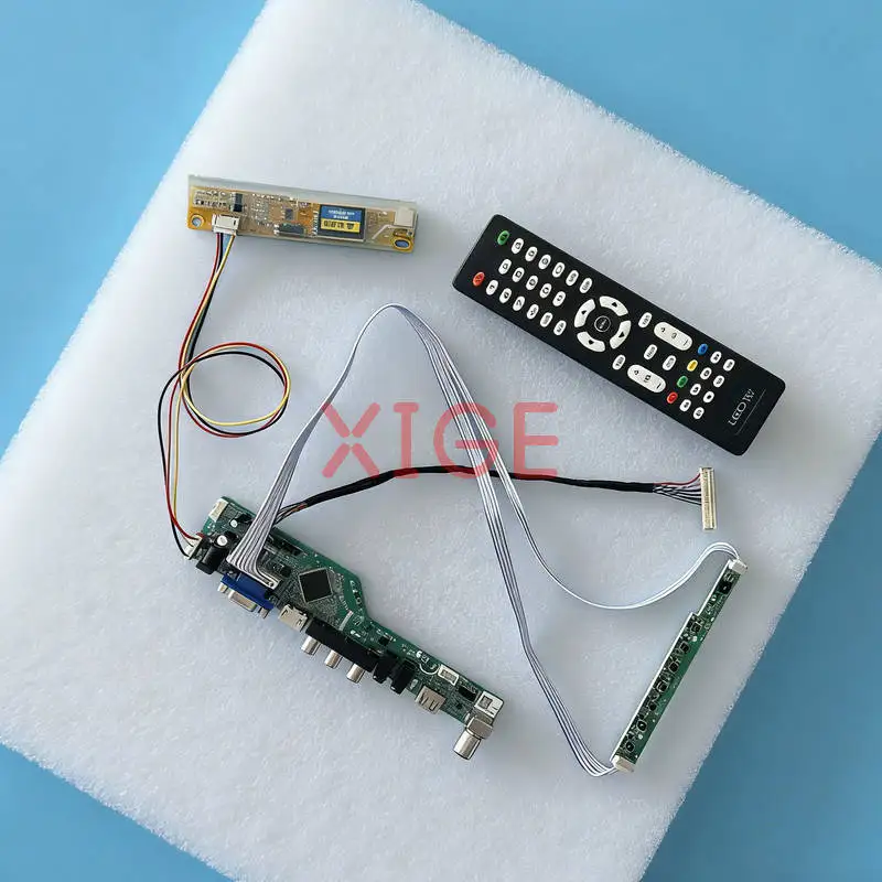 

Плата контроллера привода экрана подходит для B150PN01 B150PG04 B150PG01 B150PG03 USB + AV + VGA + HDMI 1-CCFL 1400x1050 30-контактный комплект LVDS 1400*1050