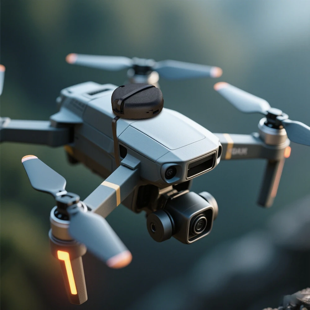 2/1pcs voor Airtag Magnetische Zelfklevende Case Verborgen Zwarte Beschermhoes met Kabelbinder Houder Binding Tape Tracker voor Auto Fiets