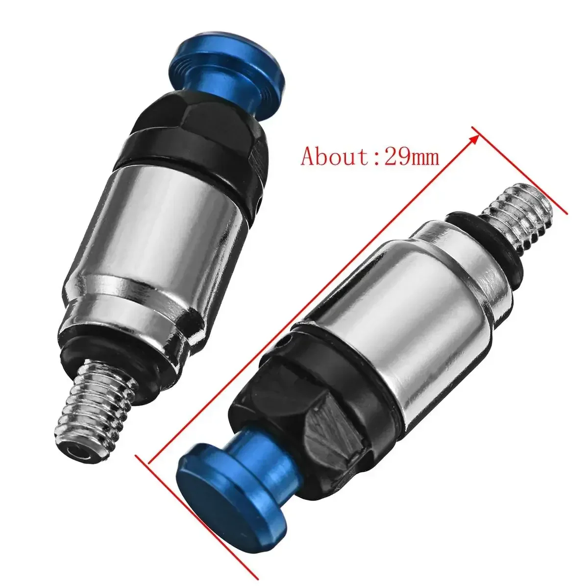 For KTM SX SXF EXC 1 pair M4x0.7mm Motorcycle Screw Fit Supermoto Motard Racing Fork Bleeder Relief Valve Fork Relief Valve