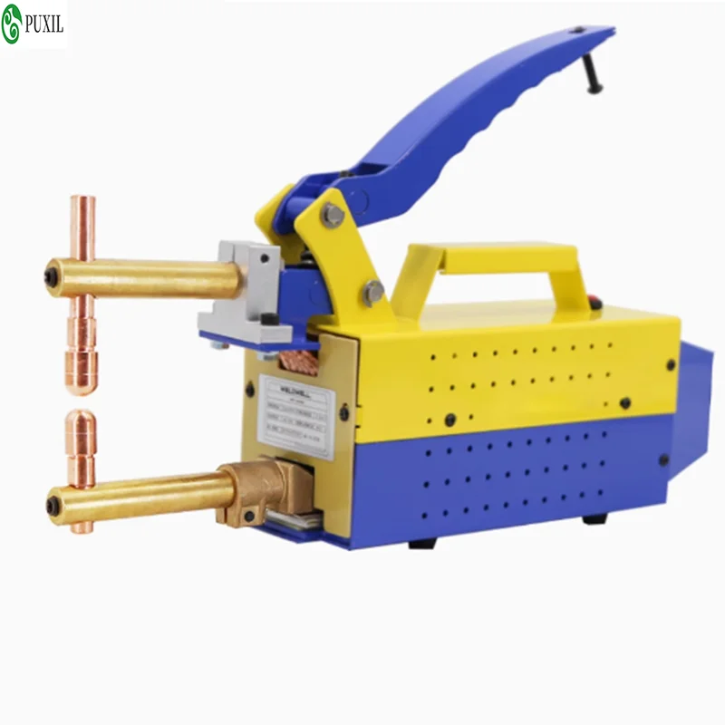 Double Side Spot Welding Machine 220V Portable Welding Gun Portable Sheet Metal Repair Tool Electric Spot Welding Machine