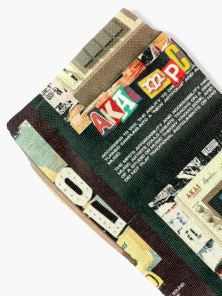 AKAI MPC 3000 جوارب للعام الجديد أحذية المشي لمسافات طويلة فضفاضة ومشرقة جوارب رجالية للنساء