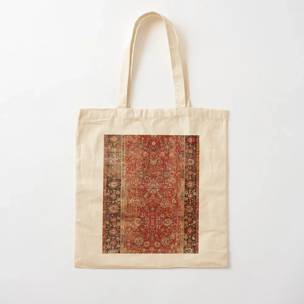 

17th Century Afghanistan Rug Print Tote Bag Women's shopping bag sac pour femme Shopping bags Bag