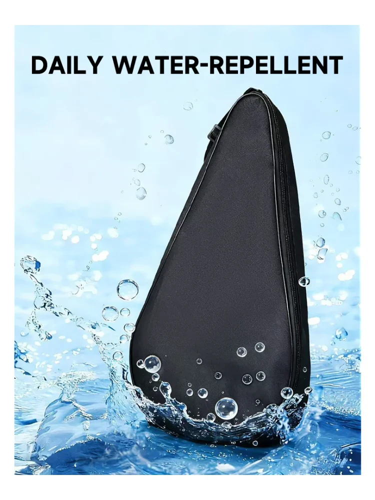 オックスフォード布防水シングルテニスパドルラケットショルダー - Racket Cover Bag のレビューと価格