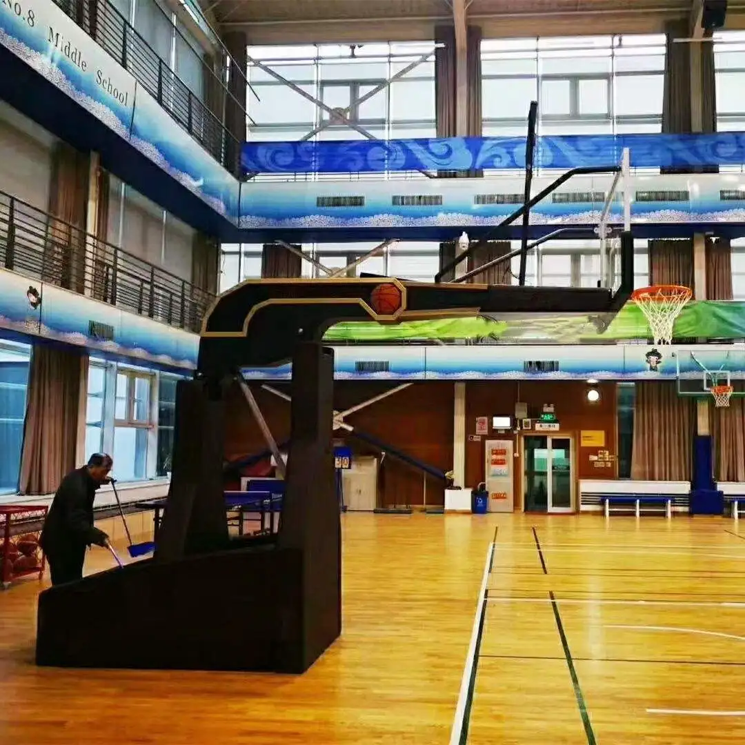 Cestino per canestro da basket portatile regolabile con sistema di supporto per cerchione Supporto da basket per esterni e interni/canestro da basket