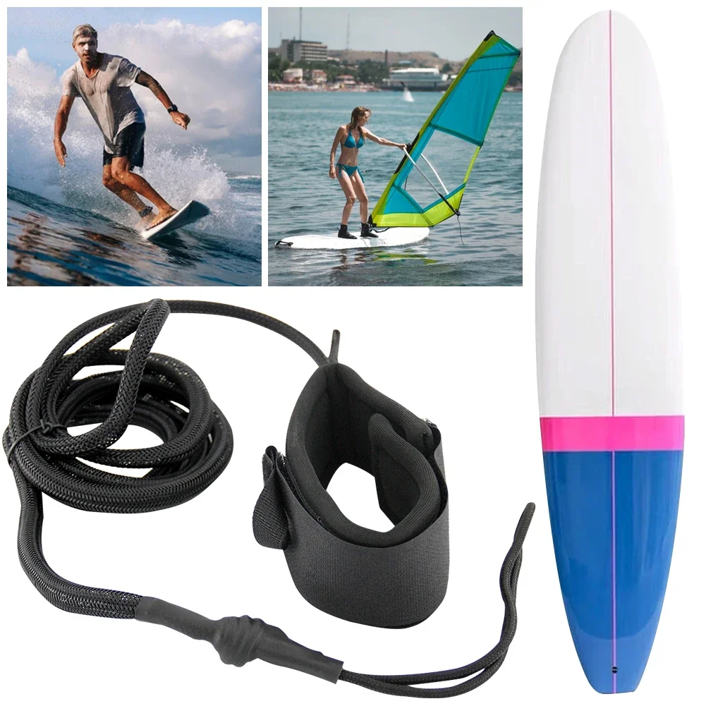 Ankle Cuff Surfing Board Rope PVC Surfing Stand  Paddle Board Ankle Leash  Board Foot Leg Rope  Surfboard Paddle Board