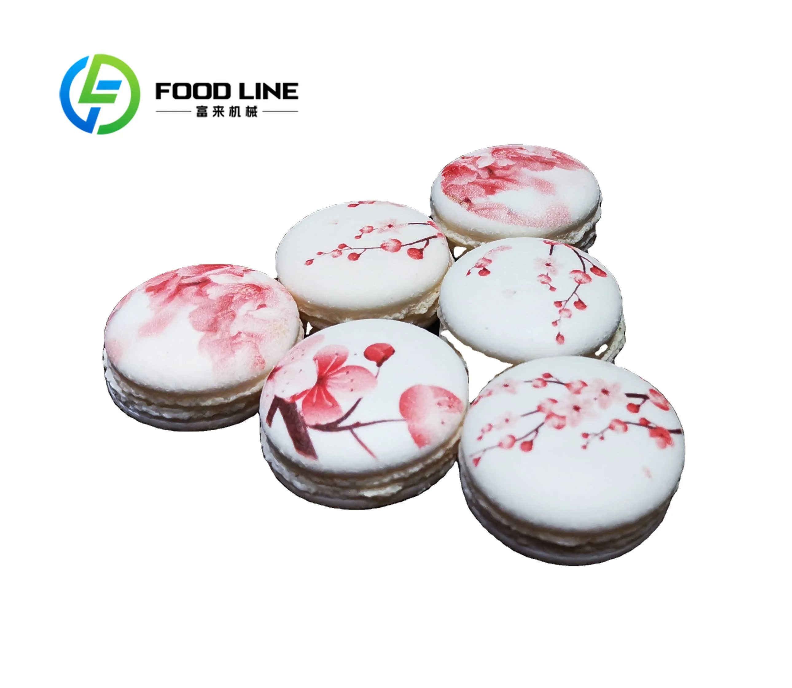 customize A2 Automatic Food Inkjet Printer Edible Ink Flatbed Printing for Macarons Cookies Pastries High Resolution Vivid Color