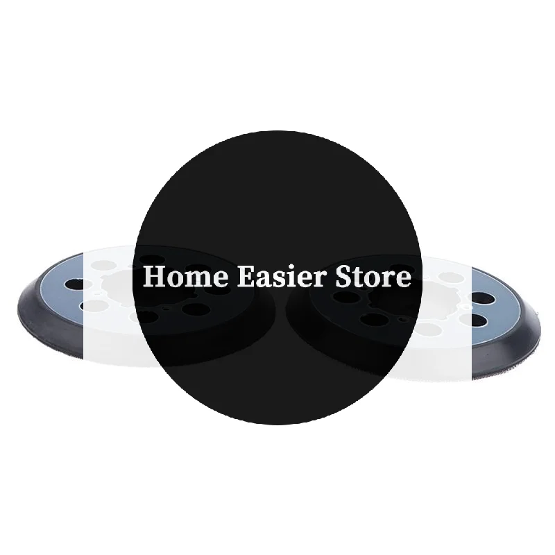 

5-дюймовая опорная подставка для шлифовального диска; абразивный круг с 8 отверстиями на липучке для орбитальной шлифовальной машины (электрическая полировальная машина, шлифовальный диск)