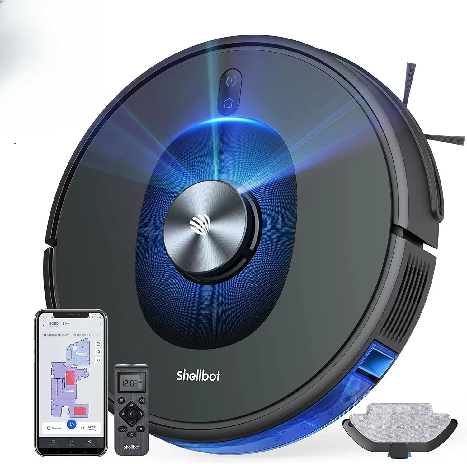 For SL60 App Mini Auto Wash Automatic Cheap Charger 4 IN 1 Smart Phone App Remote Robot Vacuum Cleaner