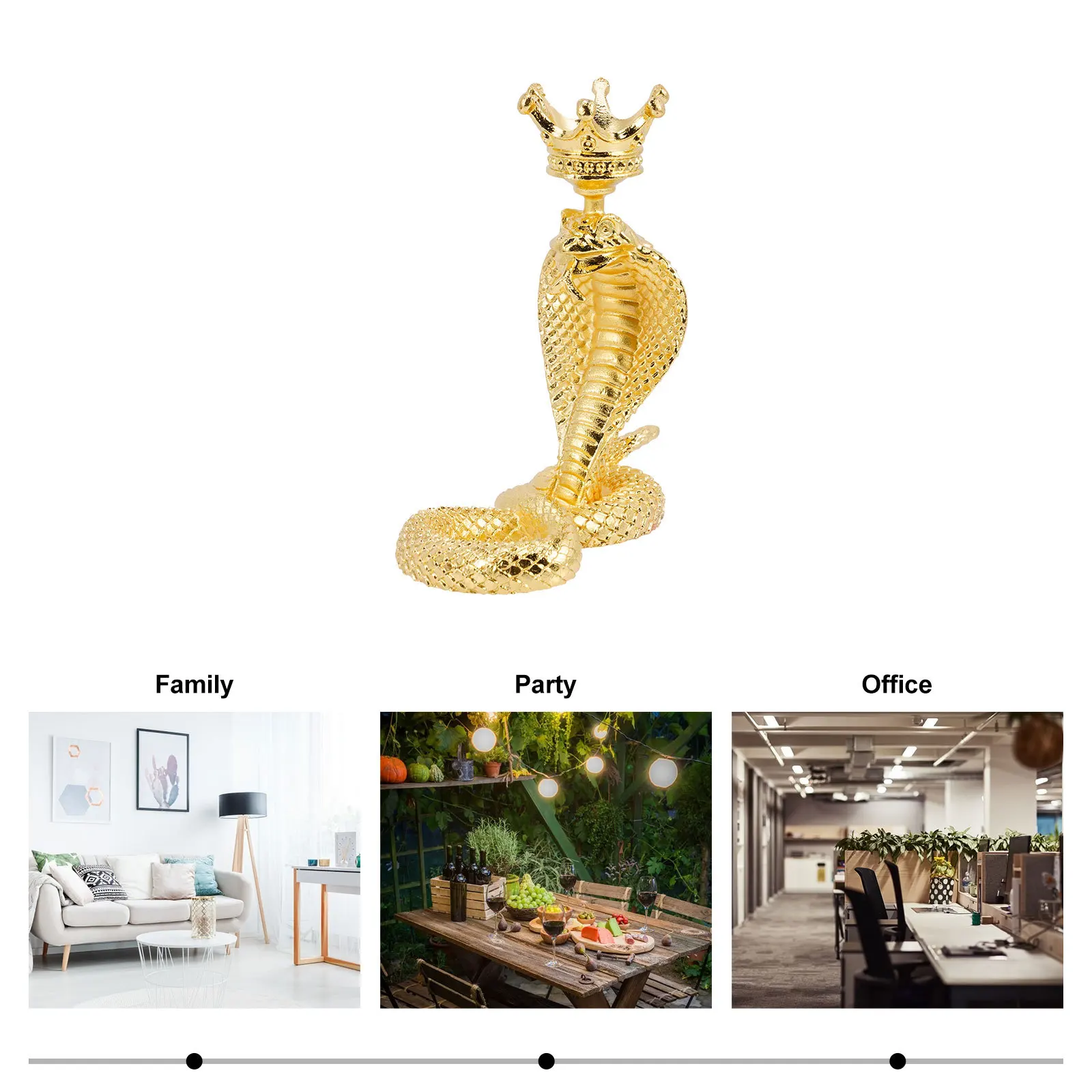 

Crystal Ball Alloy Display Base Snake Shape Metal Stand Decorative Crystal Ball Holder Sturdy Rack for Home Decor