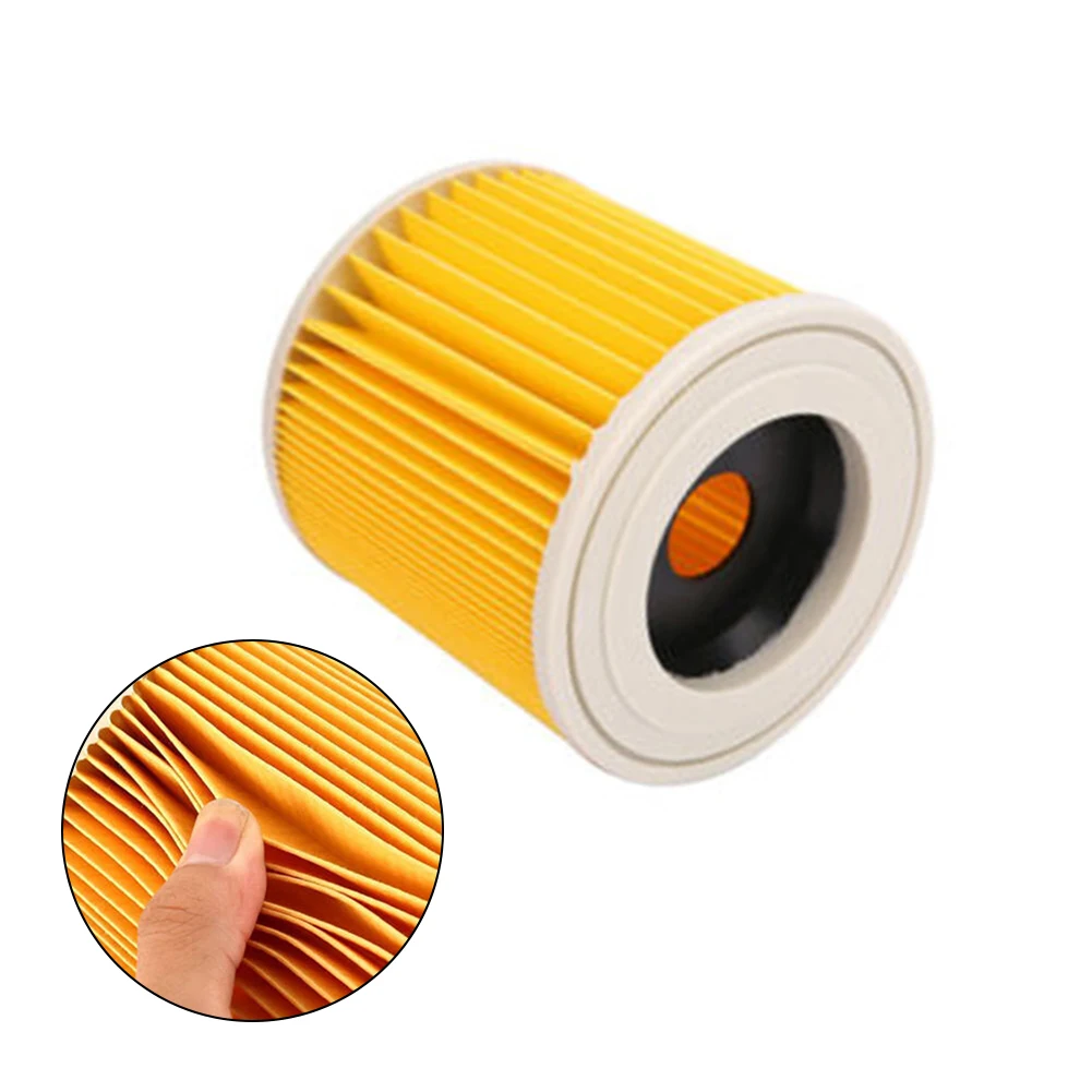 Vacuum Cleaner Cartridge Filter For Karcher WD WD2 WD3 Series Wet Dry Vacuum Cleaner Parts Accessories