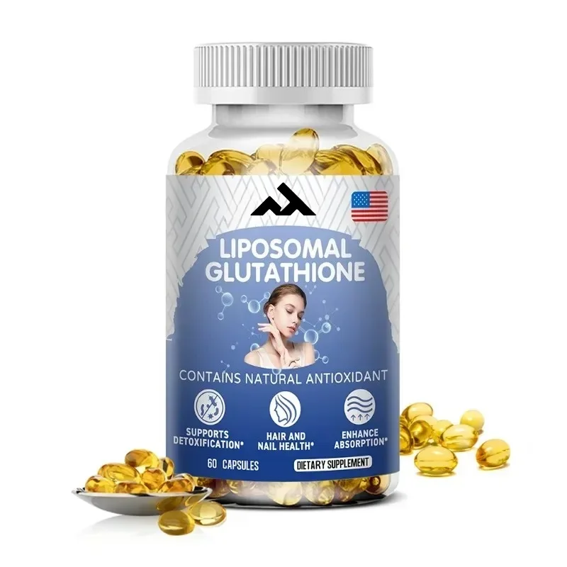 Liposomal Glutathione, Powerful Antioxidant, Supports Immune Health, Brightens Skin, Anti-Aging, 60 Vegetarian Capsules