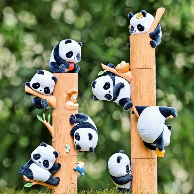 52 Spielzeug Panda Roll Obstbaum Serie Box Figuren Sammler niedlichen Puppe Spielzeug Desktop-Sammlung Dekoration Geburtstags geschenke