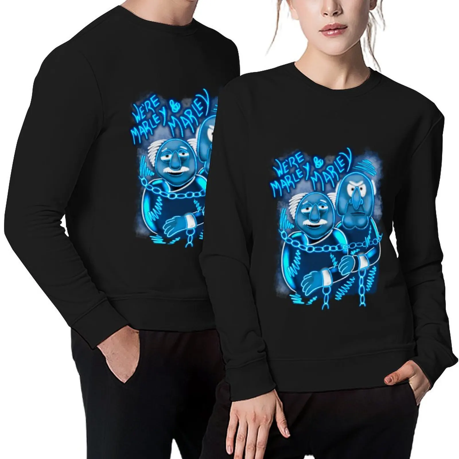 

Marley & Marley Muppet Christmas Carol - Muppet Christmas Carol Pullover tracksuit autumn clothes winter man sweatshirt