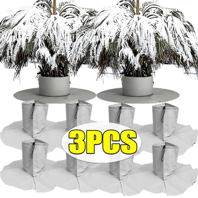 

Зимняя крышка для корней пальмы, антизамерзающая сумка для корней пальмы, многоразовые защитные чехлы для корней деревьев от мороз, защитные сумки для растений
