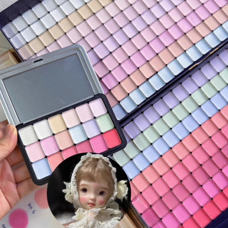 12/18/53 Colors 0.8ml Color Powder Set Handmade DIY BJD Cartoon Character Decoration/painting Auxiliary Ingredients Color Powder