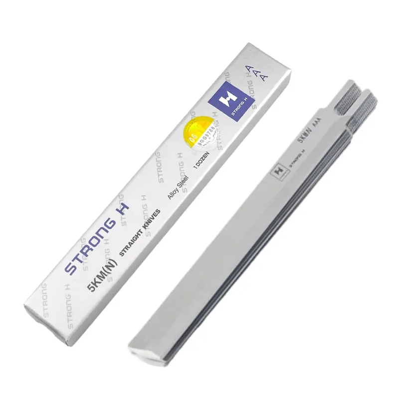 

Narrow Straight Blade For 5 inch KM / Eastman / Dayang / Sulee Cutting Machine Fabric Cut Knife Strong H Brand 1 Dozen (12 PCS)