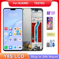 For HUAWEI Y8S For  6.5''Y8s JKM-LX1 JKM-LX2 JKM-LX3 LCD Display Touch Screen Digitizer Assembly Replacement