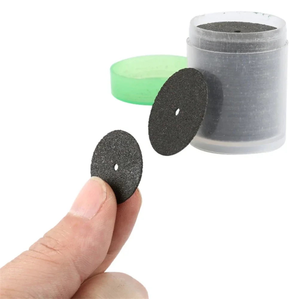36Pcs per Tube Black 24mm Abrasive Disc Cutting Discs Reinforced Cut Off Grinding Wheels Metal /Plastic Rotary Blade Cutter Tool