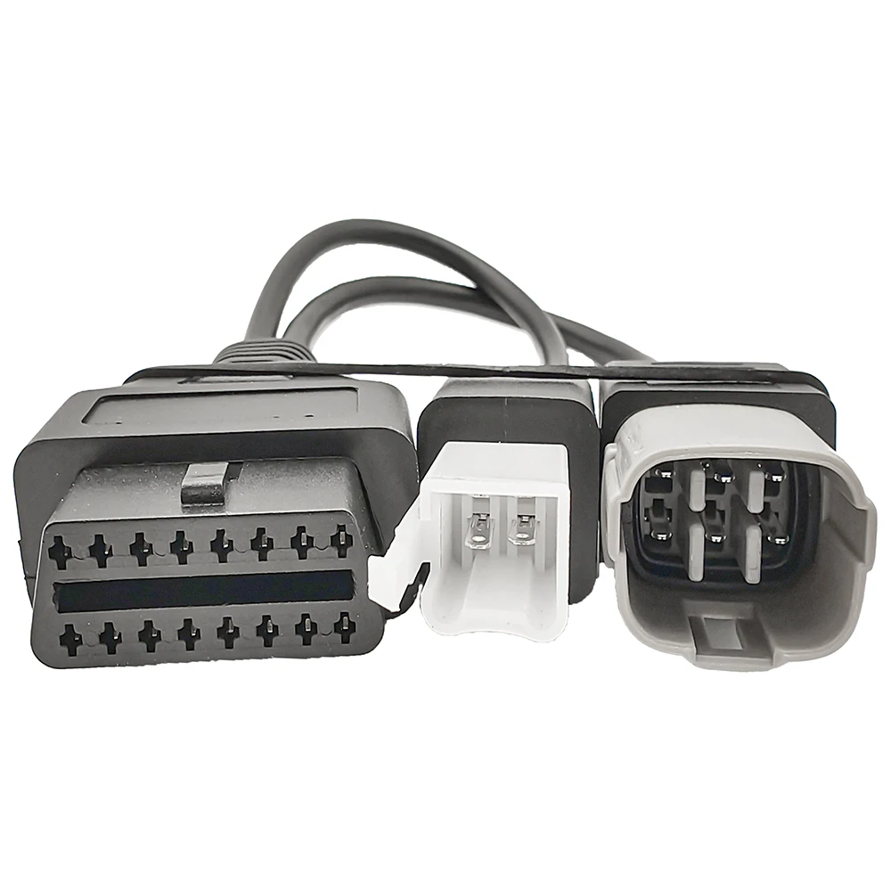 NEW For SUZUKI Motorcycle Wire Rods OBD2 For SUZUKI 4PIN+6PIN Cable Car Diagnostic  Connector Cable OBD Adapter Extension Cable