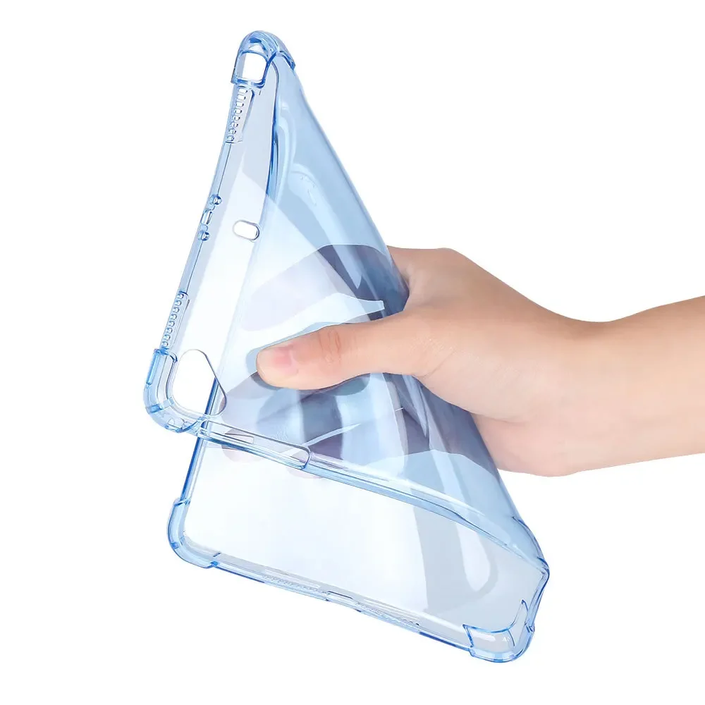 Essidi 소프트 클리어 케이스 ipad mini 1 2 3 4 5 Tansparent Anti Shock TPU 타블렛 케이스 Apple ipad Air 1 2 ipad 2 3 4