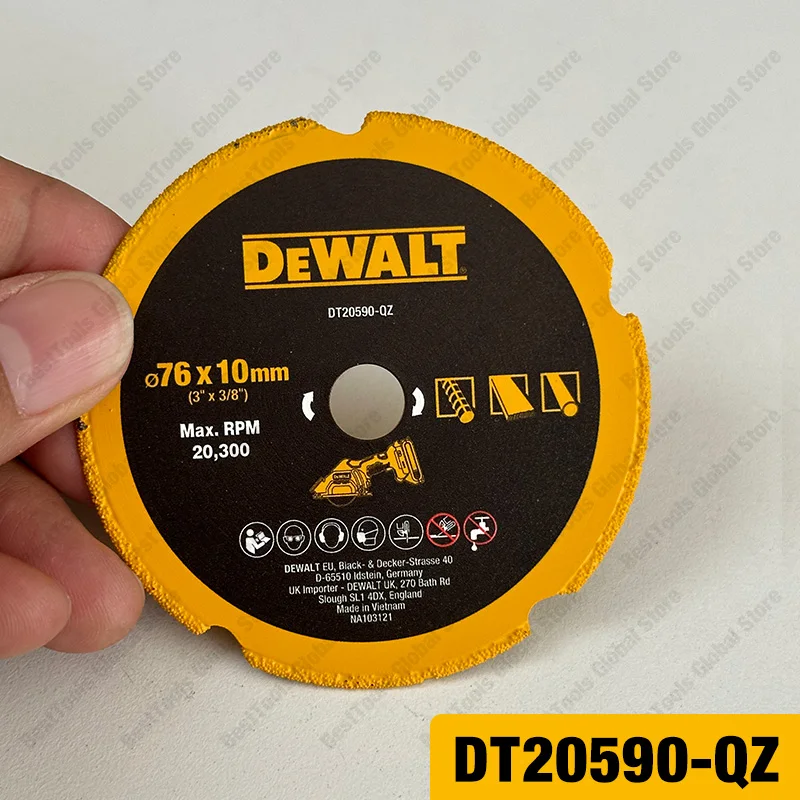 DEWALT DT20590 76MM Multi Material Blade DCS438