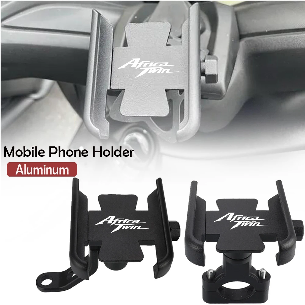 Motorcycle Handlebar Mobile Phone Holder GPS Stand Bracket For HONDA CRF1000L AFRICATWIN CRF 1000L XRV 750 XRV750L-Y AFRICA TWIN