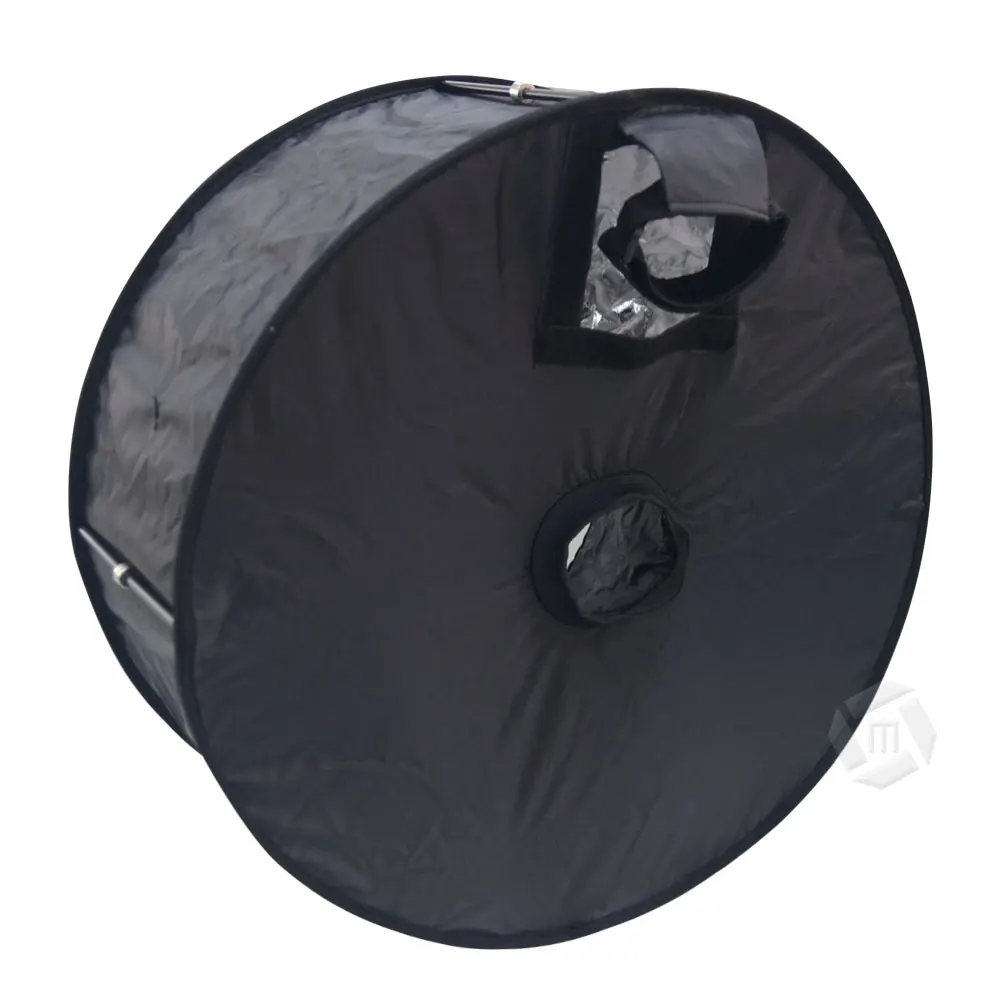 Mcoplud 접이식 스피드라이트 플래시 디퓨저, 원형 소프트박스, 캐논, 니콘, 소니, 펜탁스, 사진 스튜디오용, 18 인치, 45cm