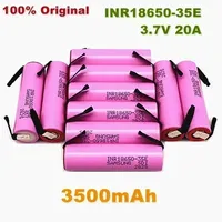 Upgrade Your DIY Projects with 18650 3.7V 3500mAh Lithium-Ion Rechargeable Battery (20A Discharge) and DIY Nickel