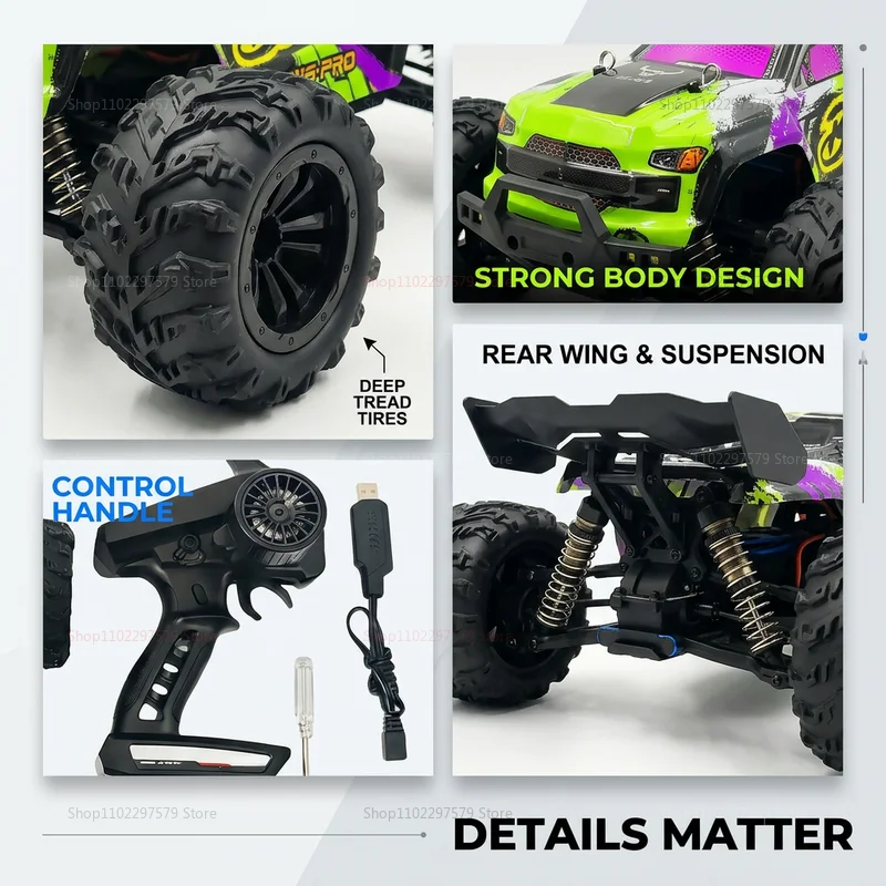1:16 High Speed 80KM/H 4WD MAX - Kids Outdoor Dirt Toys recension och pris