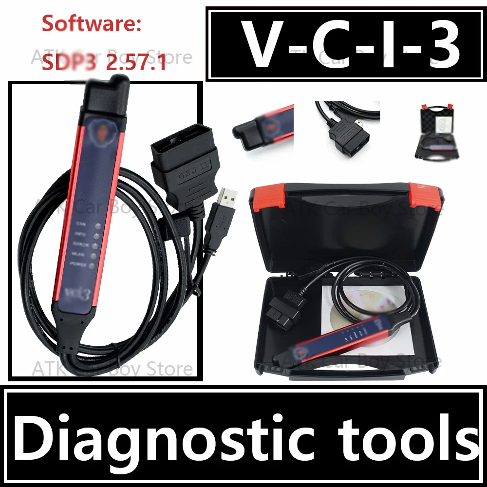 V-C-I3 Software S-D-P-3 2.57.1 Ad-Bl-ue OFF E-G-R OFF Immob-ilizer OFF ECU Recovery For Sca-nia Truck For Public Buses For Ship