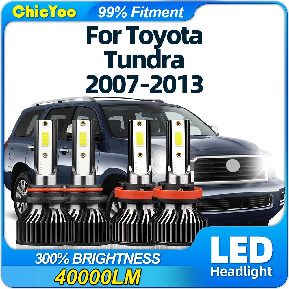 

240 лм Φ передняя фара 12 В, автомобильные фары 2007 Вт, автомобильные передние фары высокой мощности для Toyota Tundra 2008 2009 2010 2011 2012 2013