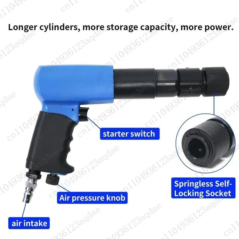 Pneumatic Spatula Air Pick Air Hammer Multi-function Strong Impact Air Shovel Brake Pad Rust Removal Chassis Ball Head