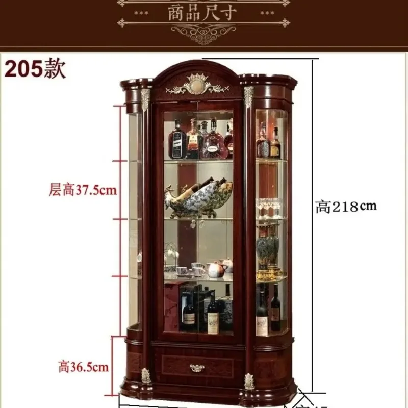 Wine Cabinet Living Room  Decorative Cabinet Dining Room Locker Household Wall Display