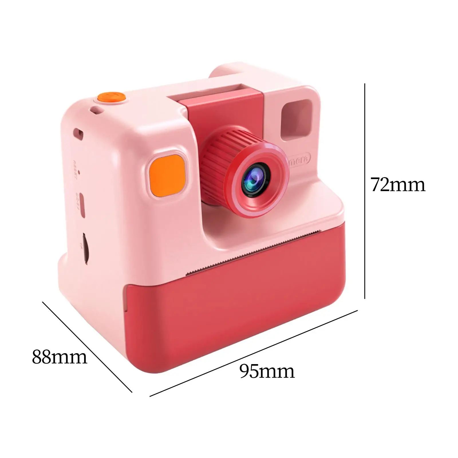 Kindercamera Instant Print Creatieve duurzame selfiecamera Stabiele digitale camera