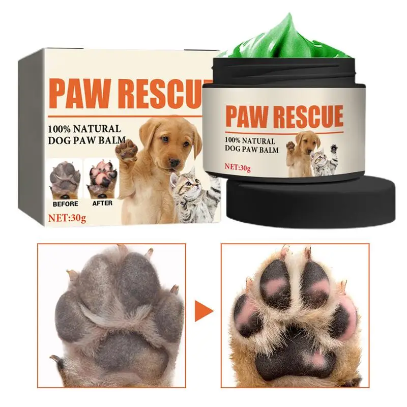 Dog Paw Balm 30g Repair And Nourish Claws Cream Fast-Acting Health Supplies For Dogs Gentle Moisturizing Cream For Medium-Sized