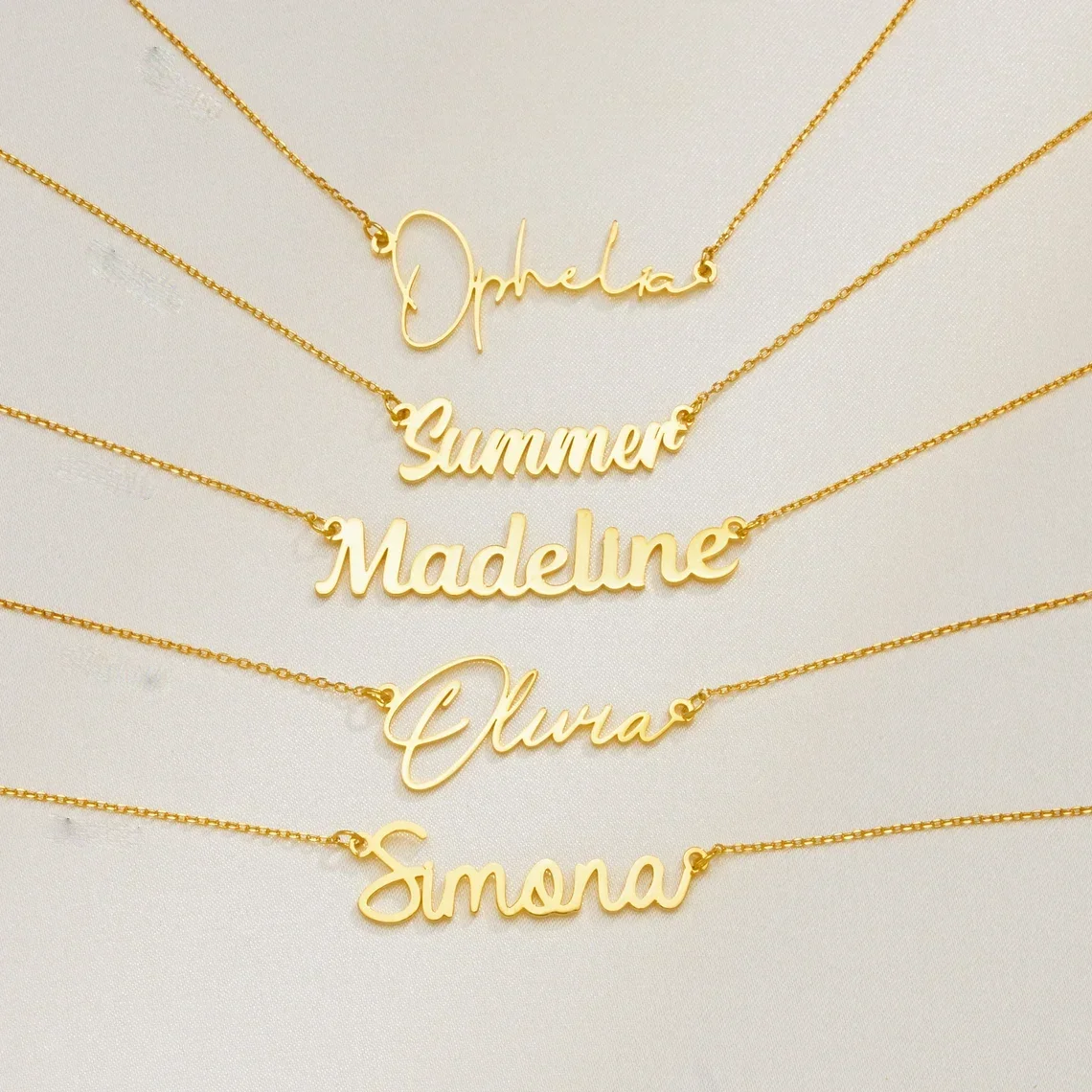 

Custom Name Necklace for Women Personalised Cursive Letter Pendant Stainless Steel Jewelry Men Chain Choker Collar Personalizado