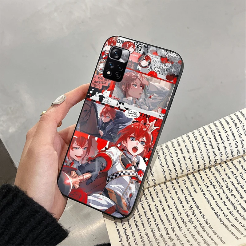 Phone Case For Xiaomi Redmi Note 13 12 11 10 Pro 12S 11S 10S Redmi 10 13C 9C 10C Twisted-Wonderland Case