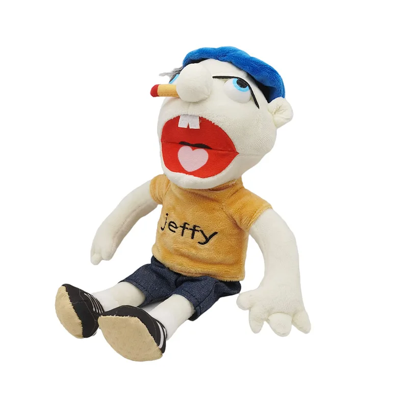 대형 제피 보이 손 인형 봉제 장난감, 탈착식 어린이 부드러운 인형, 토크쇼 파티 소품 인형, 어린이 선물, 40cm