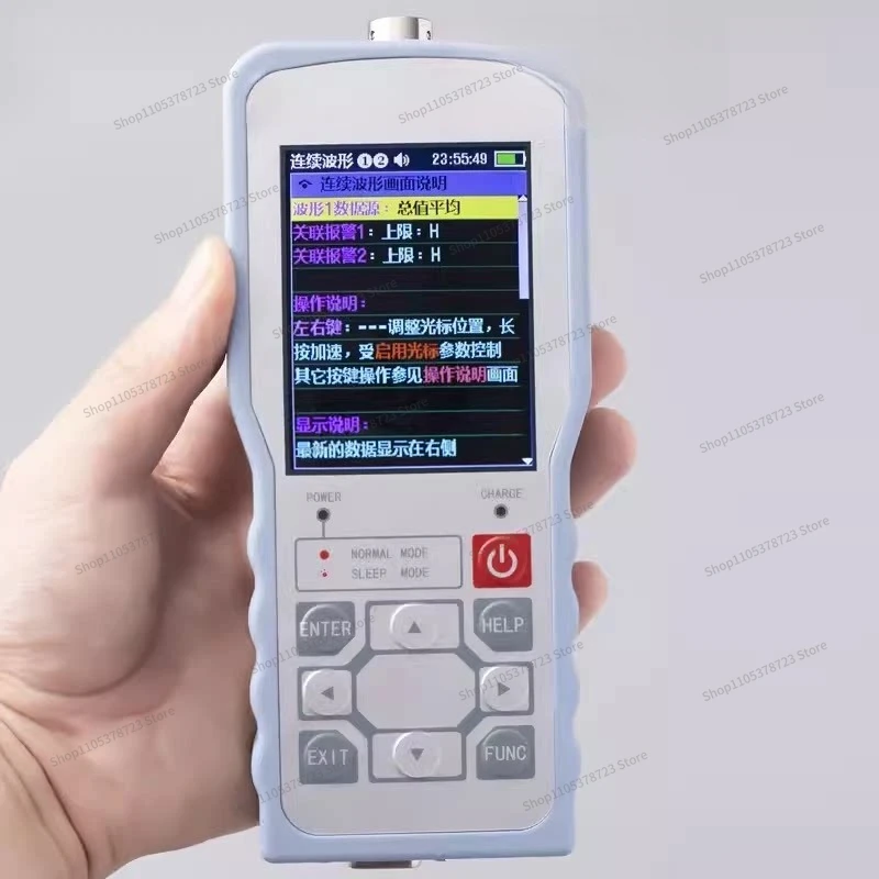 For Handheld Lithium Battery Charging Display Instrument Tensile Pressure Measurement Force Weighing Torque Sensor Is Supported