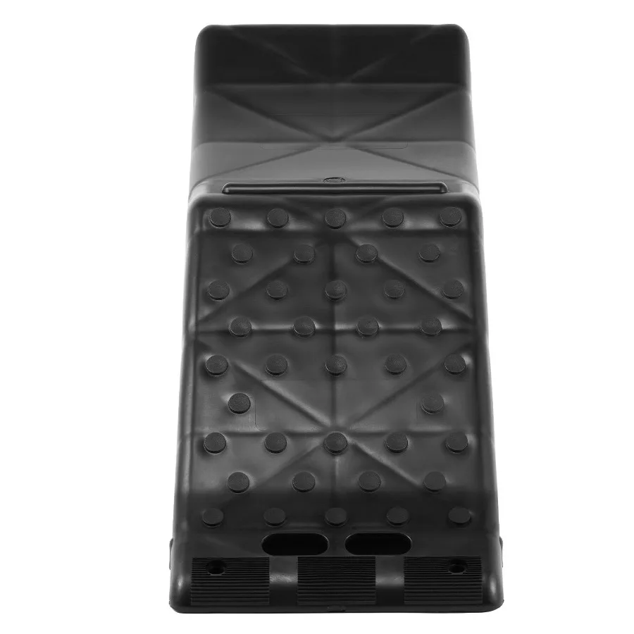 Vehicle Ramp Single Unit Auto Service Ramp 20000 lbs/9 ton Load Limit 5.5" Elevation Auto Ramp Robust Tire Ramp for Routine Car