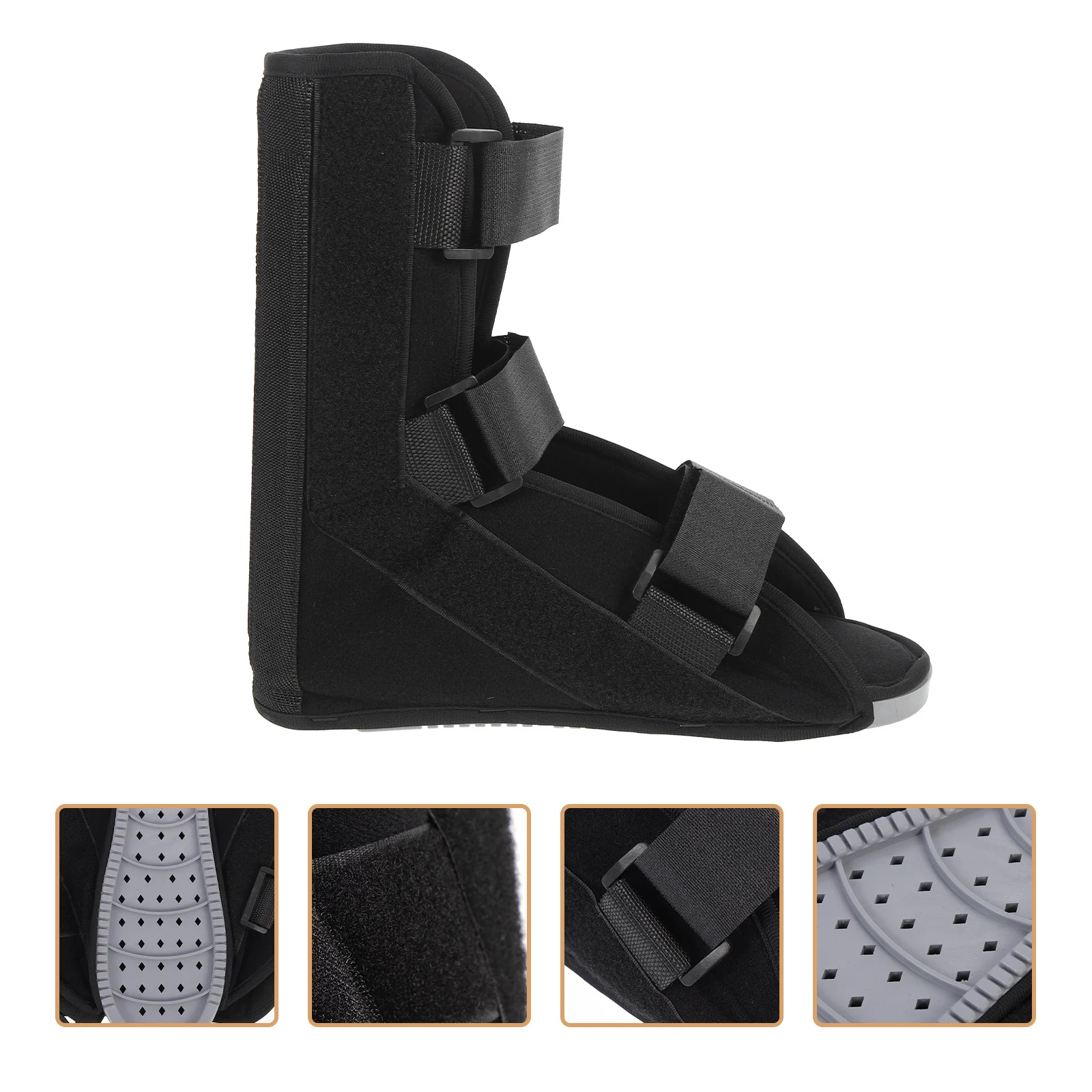 

Foot Ankle Fixed Shoe Breathable Composite Cloth Orthopedic Adjustable Foot Stabilizer Anti-Rotation Ankle Fixation Brace Sprain